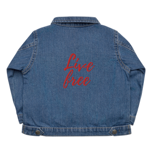 Live Free Jean Jacket (Baby - Toddler)