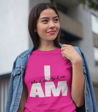 Load image into Gallery viewer, I AM WHO I AM SAYS I AM T-SHIRT