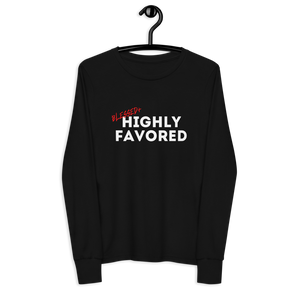 Blessed + Highly Favored Long-sleeve (Youth)