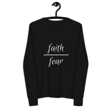 Load image into Gallery viewer, Faith Over Fear Long-sleeve (Youth)