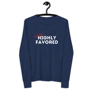 Blessed + Highly Favored Long-sleeve (Youth)