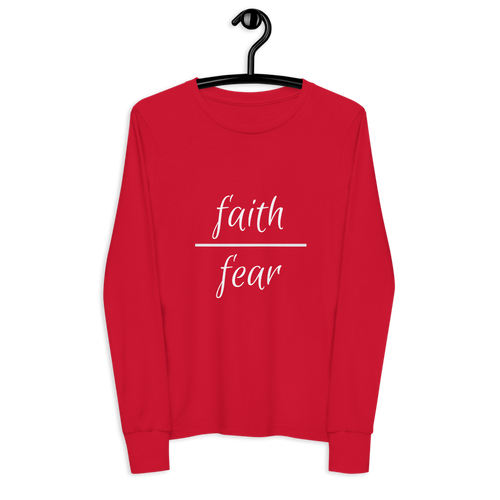 Faith Over Fear Long-sleeve (Youth)