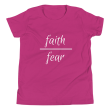 Load image into Gallery viewer, Faith Over Fear T-Shirt (Youth)