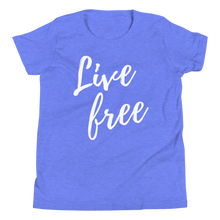 Load image into Gallery viewer, Live Free T-Shirt (Youth)