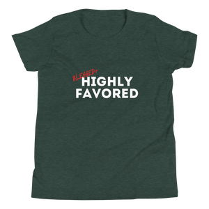 Blessed + Highly Favored T-Shirt (Youth)