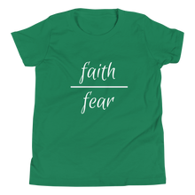 Load image into Gallery viewer, Faith Over Fear T-Shirt (Youth)