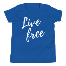 Load image into Gallery viewer, Live Free T-Shirt (Youth)